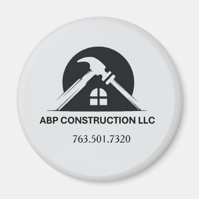 ABP Construction LLC Magnet (Vorne)