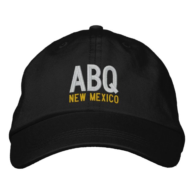 ABQ New Mexico Bestickte Kappe (Vorderseite)