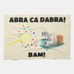 Abra Ca Dabra Bam Küchenhandtuch Geschirrtuch