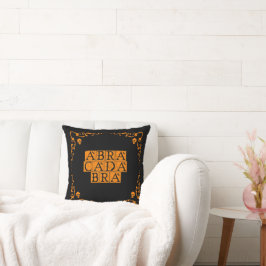 Abracadabra Magic Word Throw Kissen