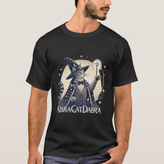 AbraCatDabra - Magischer Wizard Cat T-Shirt