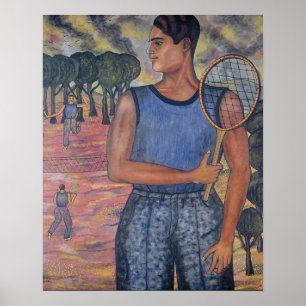 Abraham Ángel Der Tennisspieler Poster