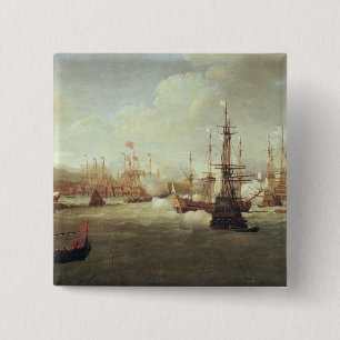 Abraham Duquesne bei Chios, nach 1681 Button