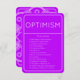 Abraham Hicks Optimismus Law of Attraction Card Einladung