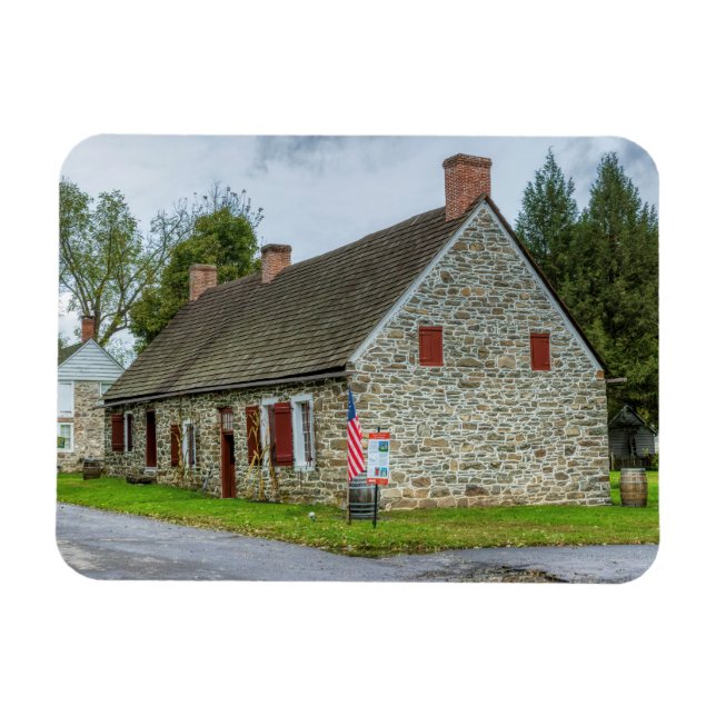 Abraham House Magnet (Horizontal)