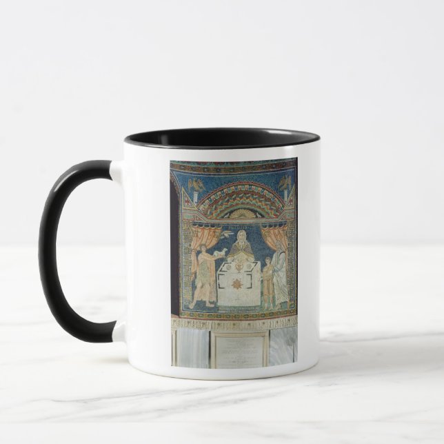 Abraham, Isaac und Melchisedech Tasse (Links)