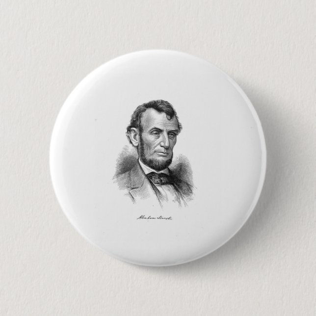 Abraham Lincoln 10 Button (Vorderseite)