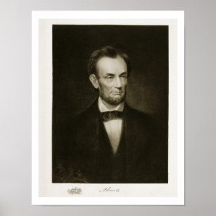 Abraham Lincoln, 16. Präsident der Vereinigten Sta Poster