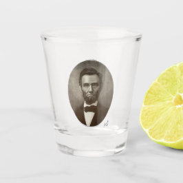 Abraham Lincoln 16. Präsident des US-Portraits Schnapsglas