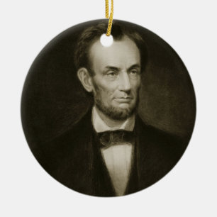 Abraham Lincoln, 16. Präsident des vereinigten Keramik Ornament