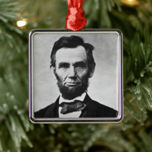 Abraham Lincoln: 16. Präsident von Amerika Ornament Aus Metall