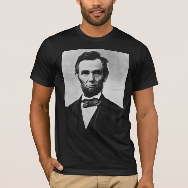 Abraham Lincoln: 16. Präsident von Amerika T-Shirt (Vorderseite)