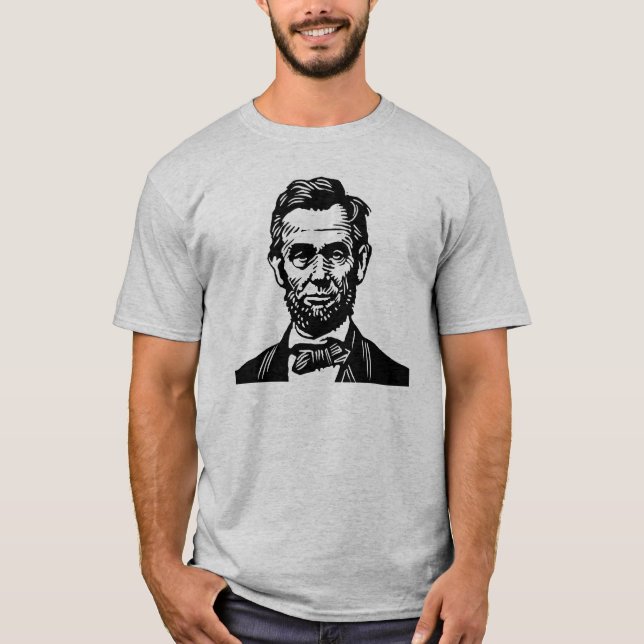 Abraham Lincoln "16" T-Shirt (Vorderseite)