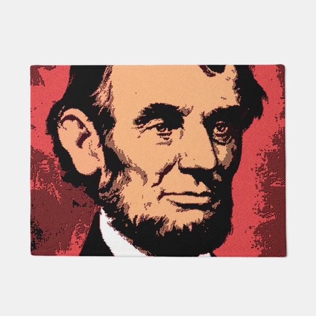 ABRAHAM LINCOLN 2 FUßMATTE (Vorderseite)