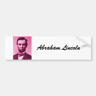 Abraham Lincoln, Abraham Lincoln Autoaufkleber