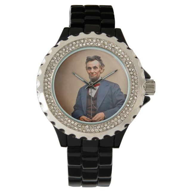 Abraham Lincoln Armbanduhr (Vorderseite)