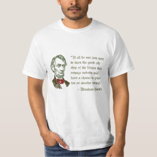 Abraham Lincoln auf Freiheits-T - Shirt
