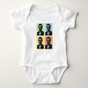 Abraham Lincoln Baby Strampler