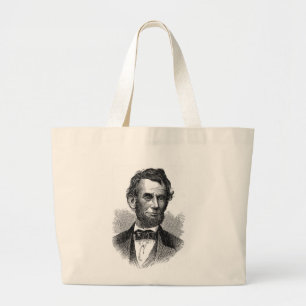 Abraham Lincoln Bag Jumbo Stoffbeutel