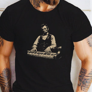 Abraham-Lincoln-beim-Klavierspielen T-Shirt