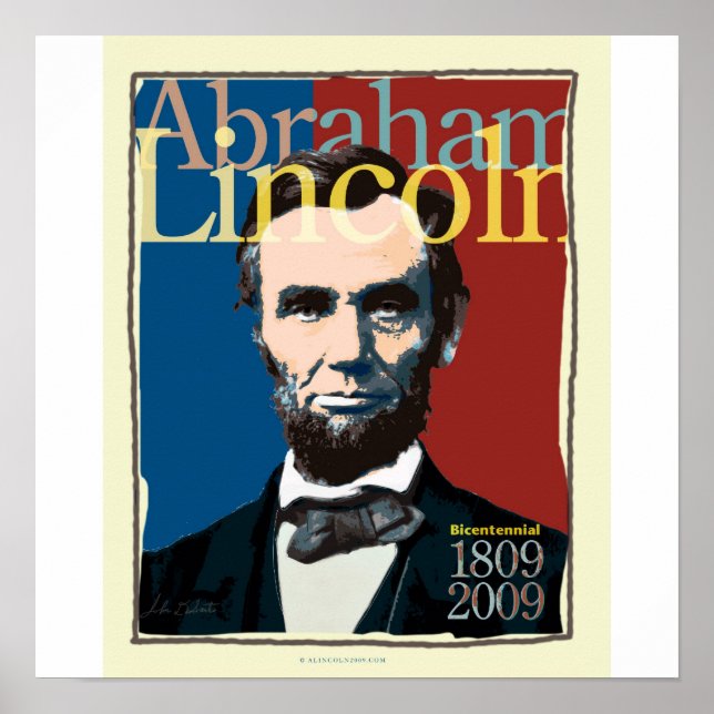 Abraham Lincoln Bicentennial Poster (Vorne)
