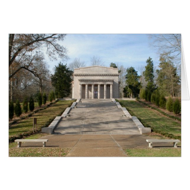 Abraham Lincoln Birthplace Memorial Blank Card (Vorderseite (Horizontal))