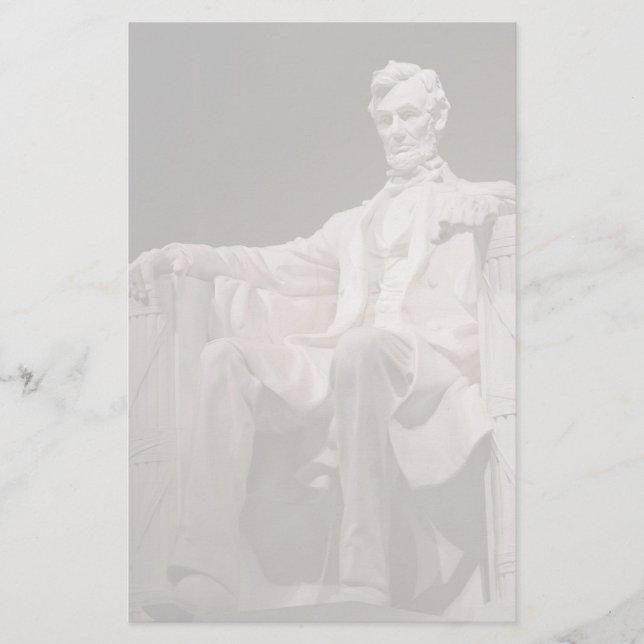 Abraham Lincoln Briefpapier (Vorderseite)