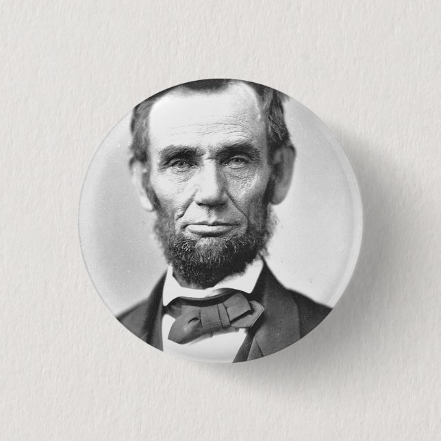 Abraham Lincoln Button (Vorderseite)