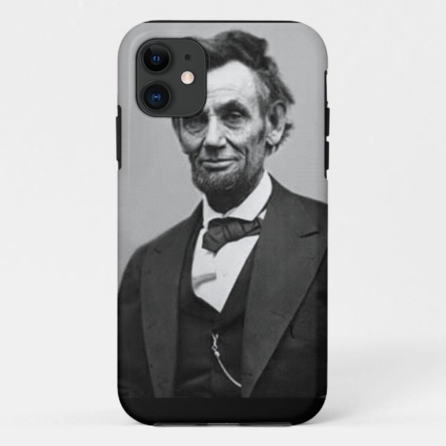 Abraham Lincoln Case-Mate iPhone Hülle (Rückseite)