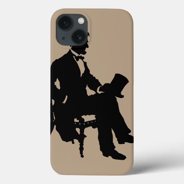 Abraham Lincoln Case-Mate iPhone Hülle (Rückseite)