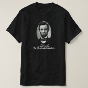 Abraham Lincoln, der Präsidentschaftsstandard. T-Shirt