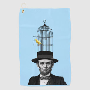 Abraham Lincoln Erklärung zur Präsidentschaftswahl Golfhandtuch