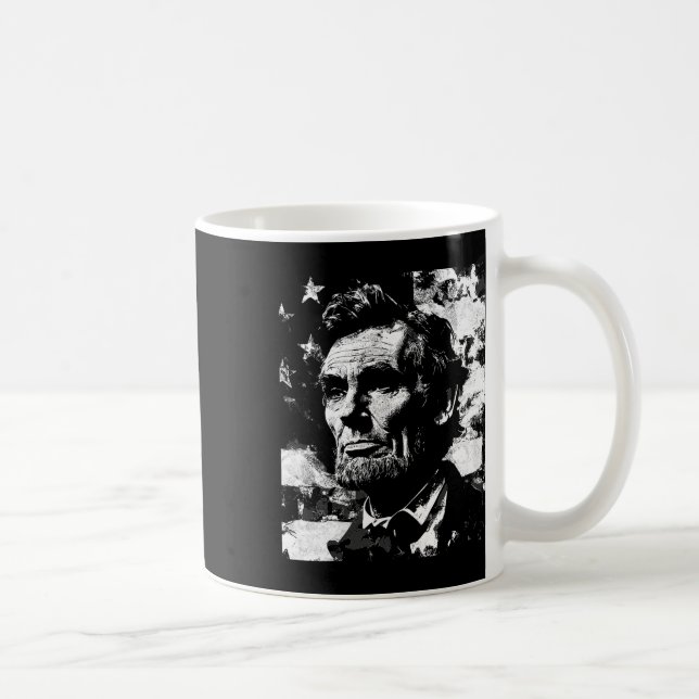 Abraham Lincoln Geschichtslehrer Präsident 4. J Kaffeetasse (Rechts)