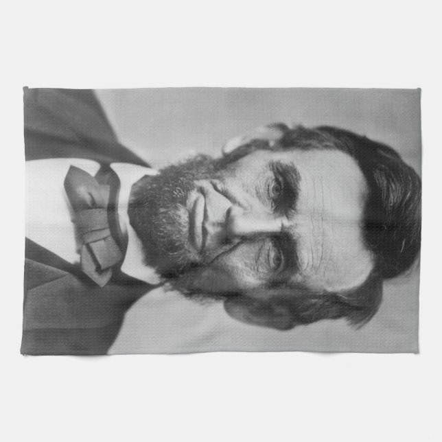 Abraham Lincoln Geschirrtuch (Horizontal)
