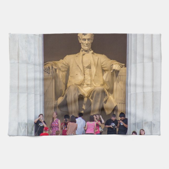 Abraham Lincoln Geschirrtuch (Horizontal)