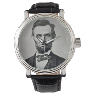 Abraham Lincoln Gettysburg Portrait Armbanduhr