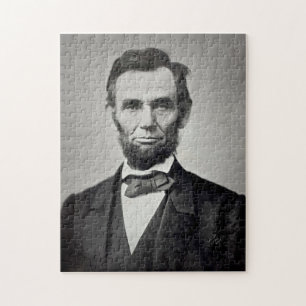 Abraham Lincoln Gettysburg Portrait Puzzle