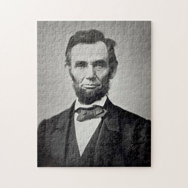 Abraham Lincoln Gettysburg Portrait Puzzle (Vertikal)