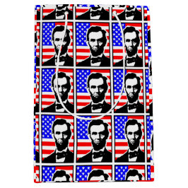 ABRAHAM LINCOLN-GEWERKSCHAFT MITTLERE GESCHENKTÜTE