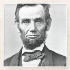 Abraham Lincoln Glasuntersetzer