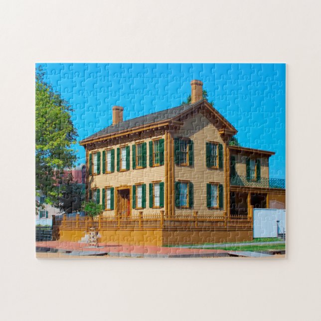 Abraham Lincoln Homestead. Puzzle (Horizontal)