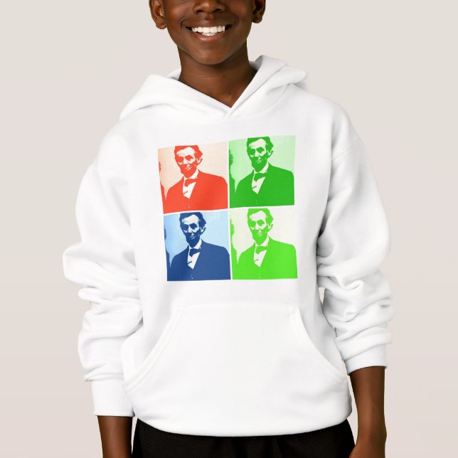 Abraham Lincoln Hoodie (Vorderseite)