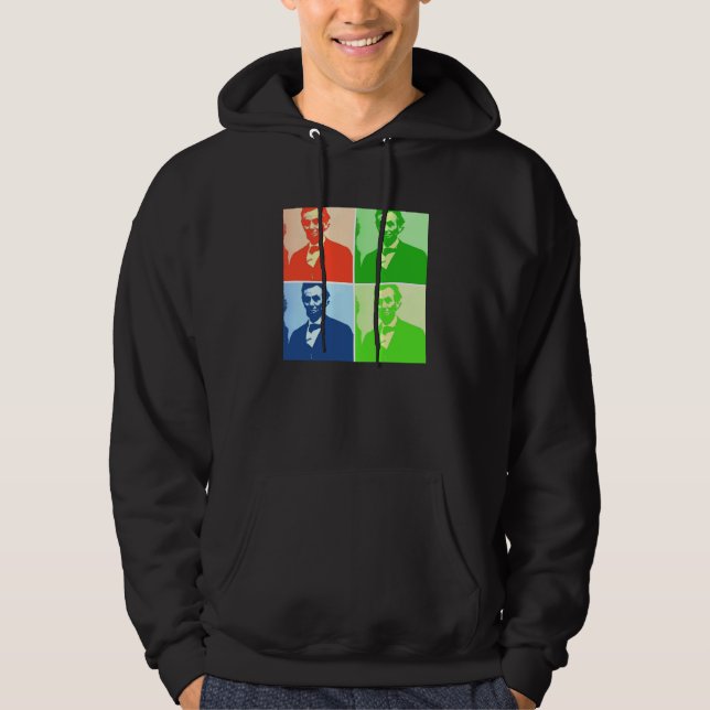 Abraham Lincoln Hoodie (Vorderseite)