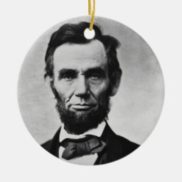 Abraham Lincoln Keramikornament