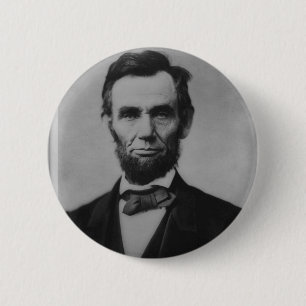 Abraham Lincoln-Knopf Button