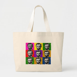 Abraham Lincoln-Kunst-Geschenke---Einzigartige 9 Jumbo Stoffbeutel