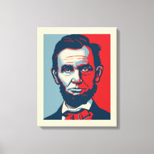 Abraham Lincoln Leinwand