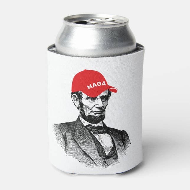 Abraham Lincoln MAGA Dosenkühler (Kanne Vorderseite)