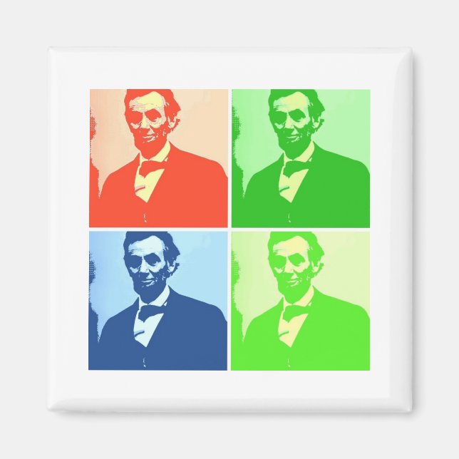 Abraham Lincoln Magnet (Vorne)