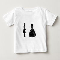 Abraham lincoln mary todd lincoln Silhouette